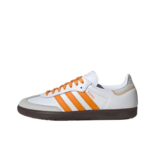 Adidas Samba OG Cloud White Orange Women's