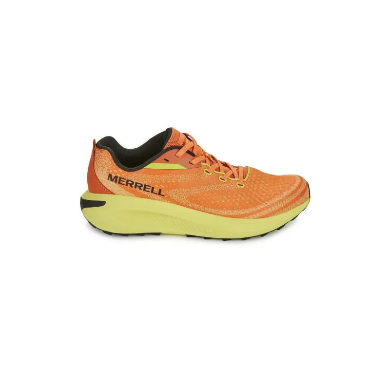 MERRELL Morphlite Anti Slip Wear Resistant Low Top Trail Running Shoes Men's Orange Yellow-1