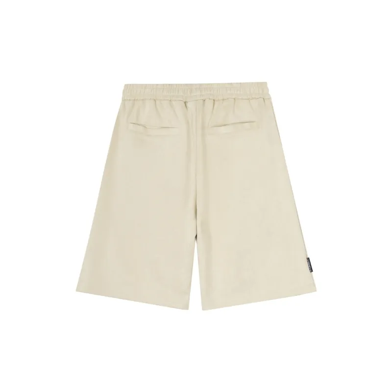 Suamoment Loose Fit Five Button Sports Casual Shorts Unisex-1