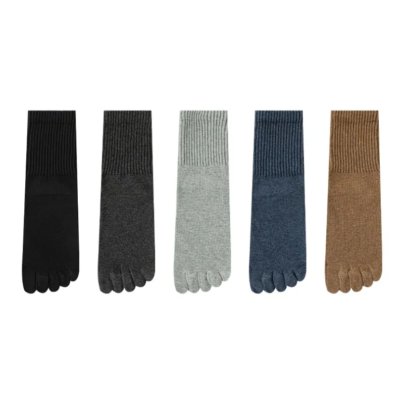 MIIOW Mid Calf Socks Women's 5 Pack-1