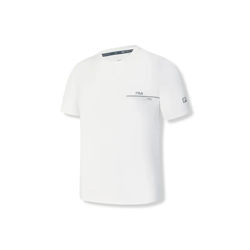 FILA Regular T Shirt Men's Mist White-1
