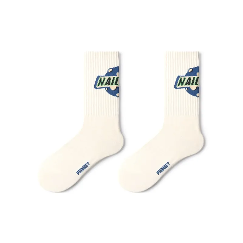 Primeet Mid Calf Socks Unisex 5 Pack-31