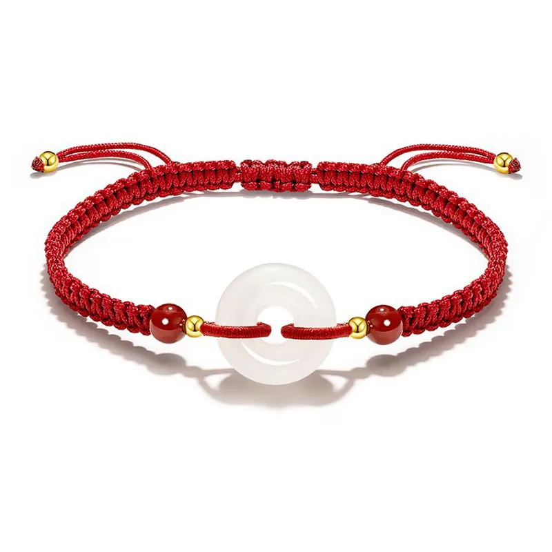 QUIET LOVE Chalcedony Jade Bracelets Unisex-8