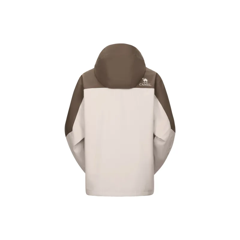 CAMEL Outdoor Casual Solid Color Multicolor Waterproof Windproof Coat Single Layer Windbreaker Jacket Men's-1