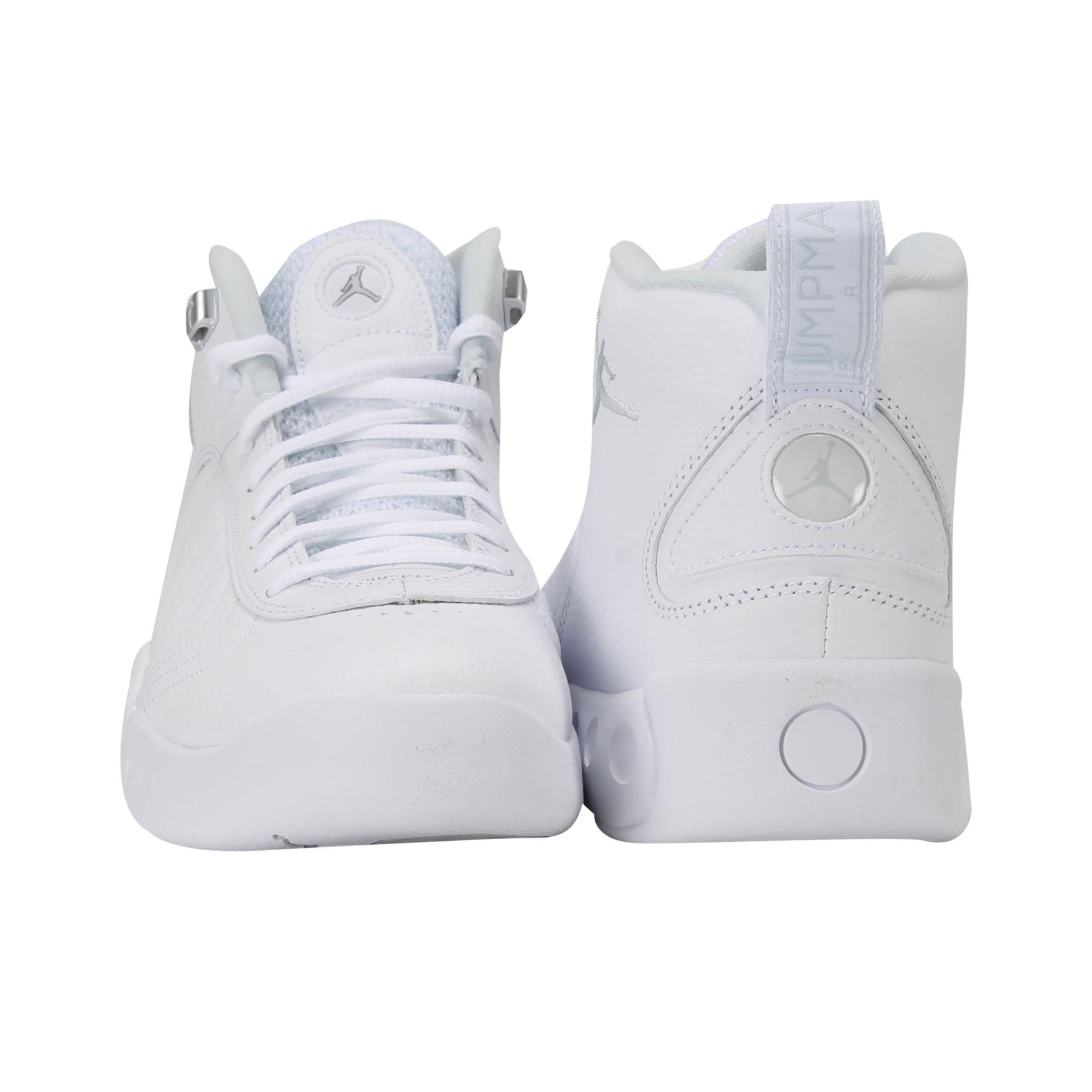 Jordan jumpman pro white pure platinum hotsell