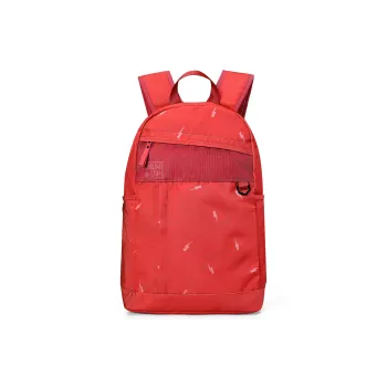 TURN UP Polyester Backpack Regular Unisex Red