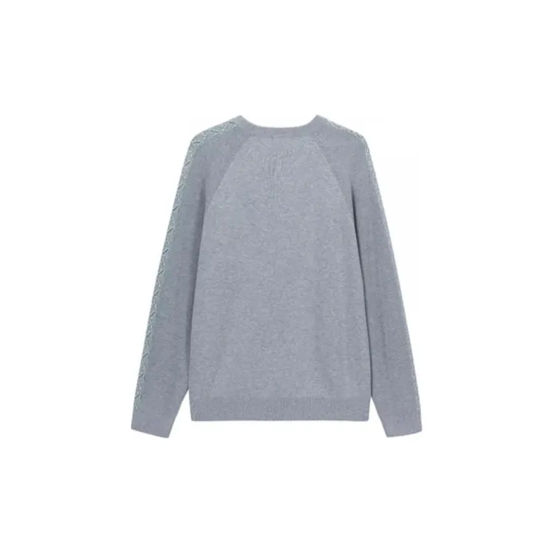 ZIOZIA Sweaters Men Gray-1
