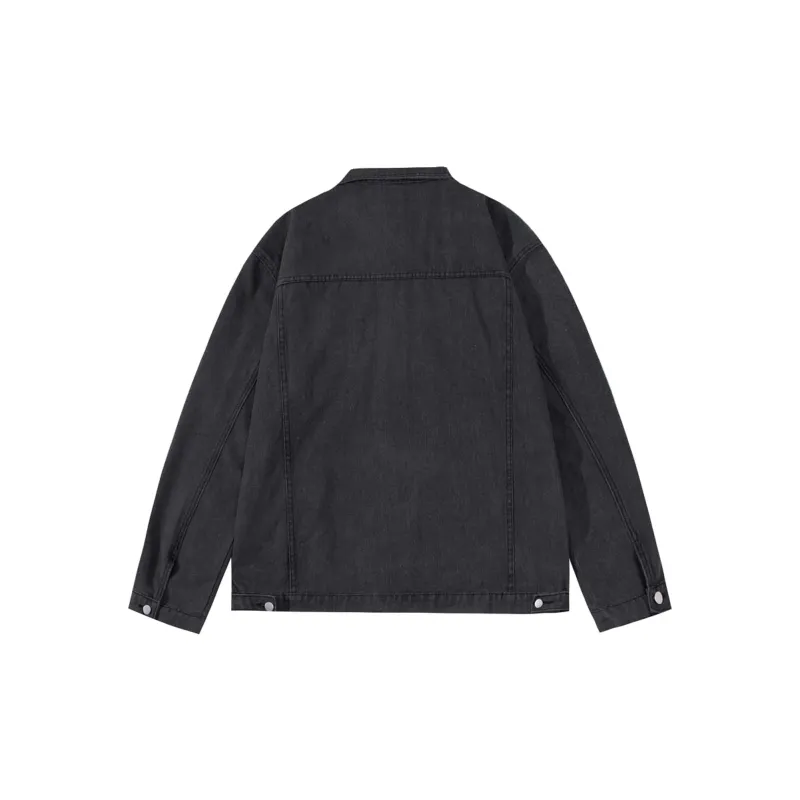 EOOVEN Denim Jackets Unisex-1