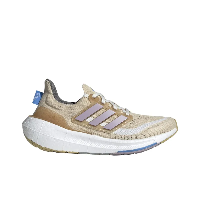 Adidas Ultra Boost Light Crystal Sand Preloved Fig Blue Burst Women's-1