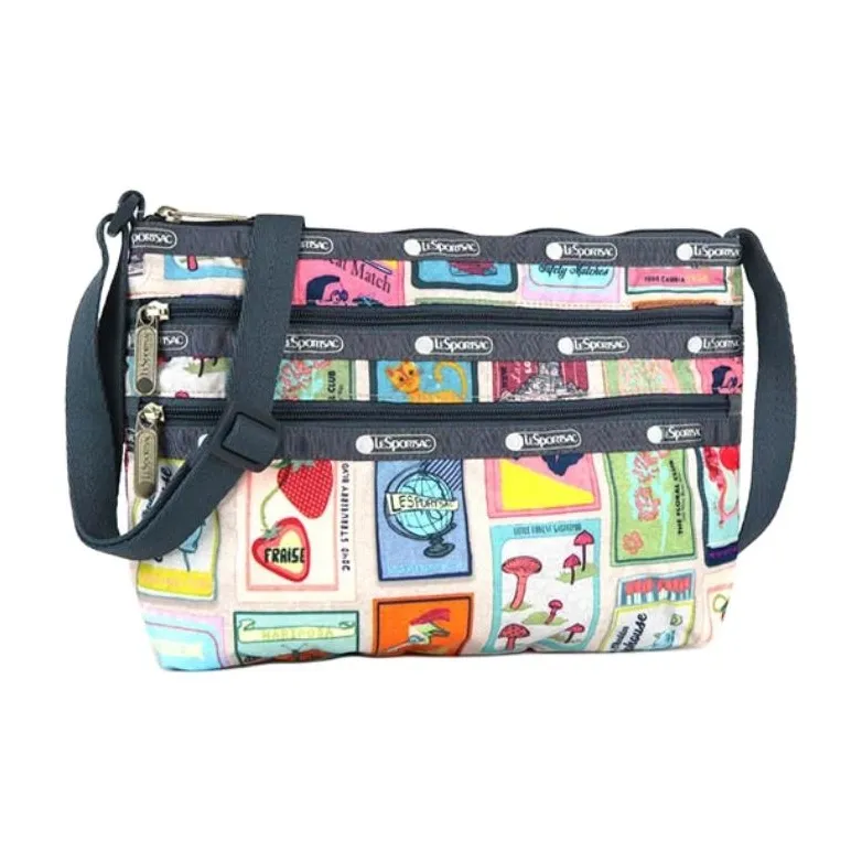 LeSportsac Polyester Crossbody Backpack Women's Multicolor-1