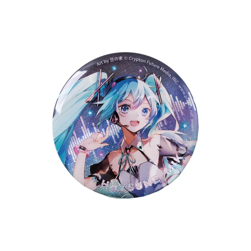 MOEYU Hatsune Miku Badge Miku Tinplate Commemoration Badge Anime Collection Badges-16