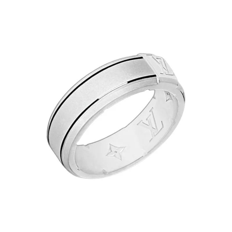 LOUIS VUITTON Lv Spike Band Ring-1