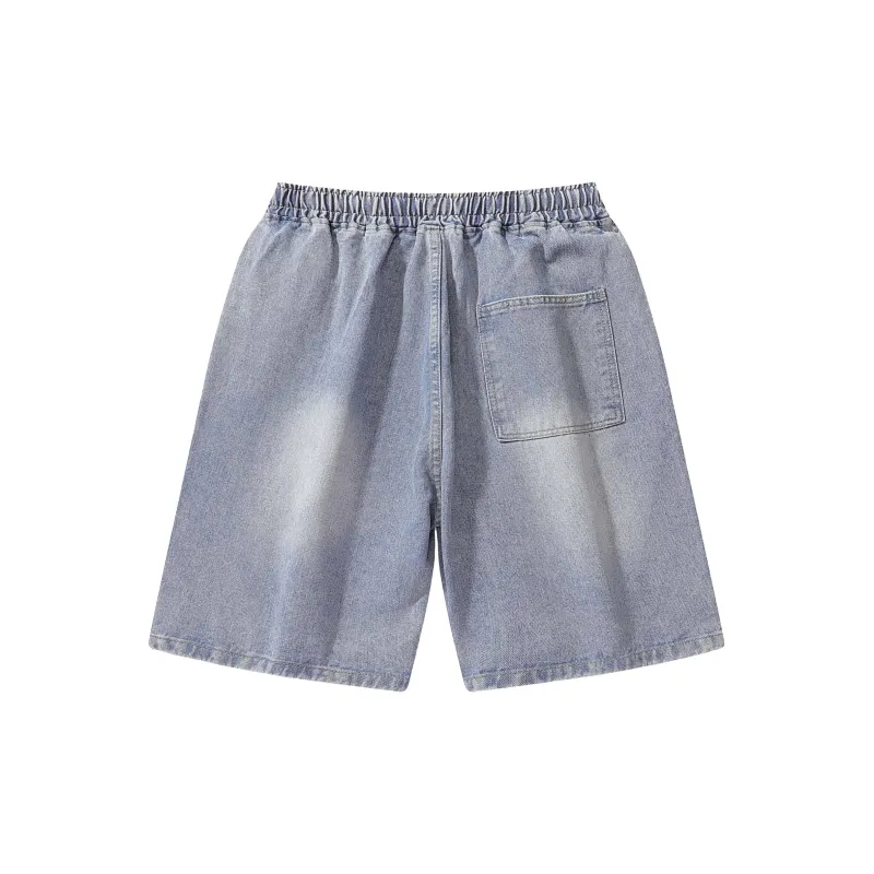 YOUSHIQI Denim Shorts Unisex-16
