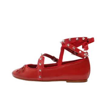 Schutz Larissa Casual Single Shoes Women's Red