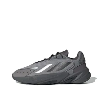 Adidas Originals Ozelia Anti Slip And Wear Resistant Coverage Low Top Chunky Sneakers Unisex Gray