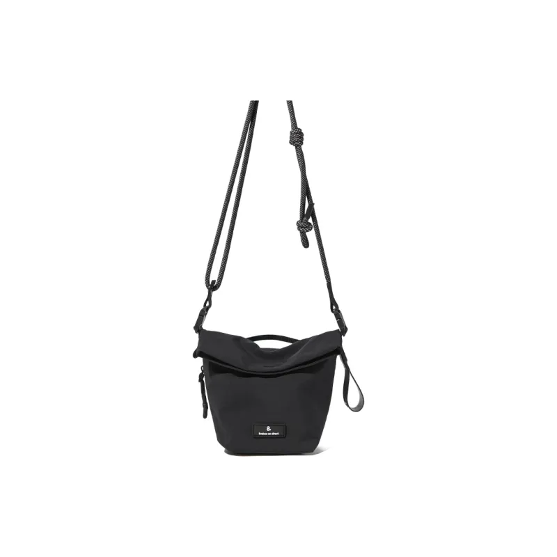 LIVEBOX EN DIRECT Nylon Bucket Bag, Crossbody Bag Regular Men's Black-4