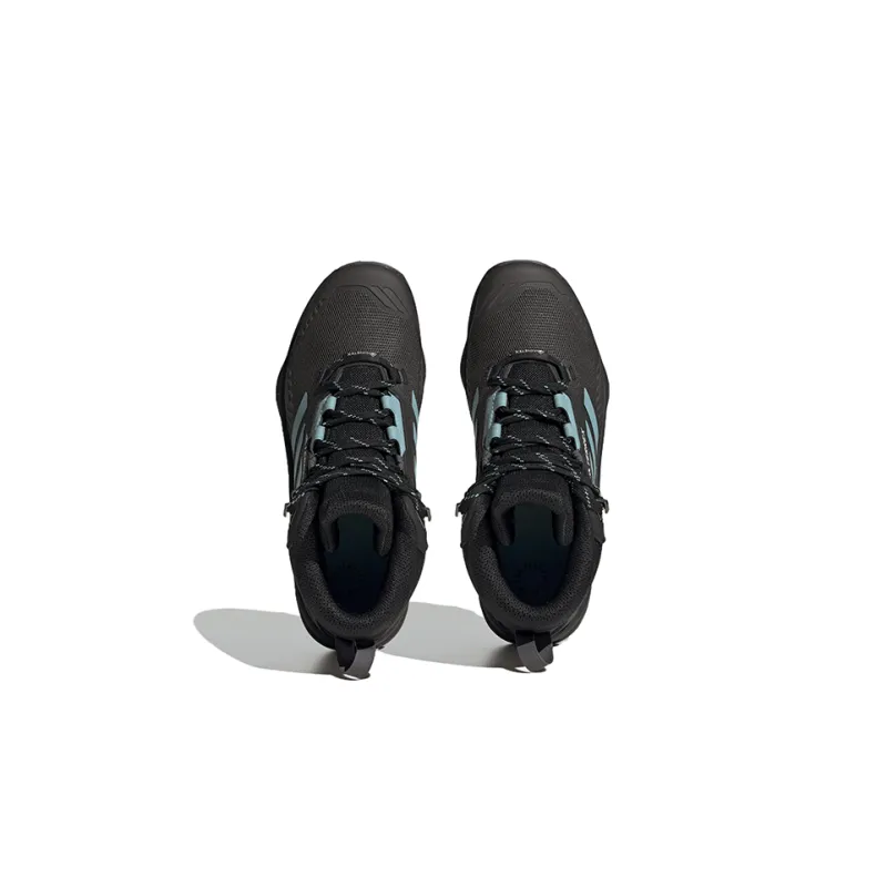Adidas Terrex Swift R3 Mid Gore Tex Core Black Mint Ton Grey Women's-4