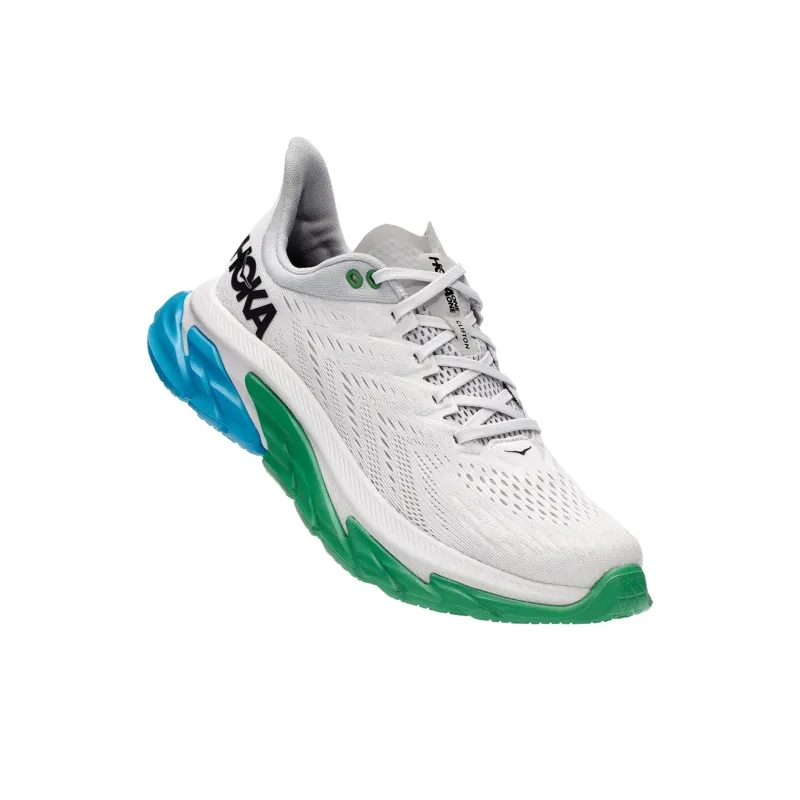 HOKA ONE ONE Clifton Edge Nimbus Cloud Green Blue Women's-2