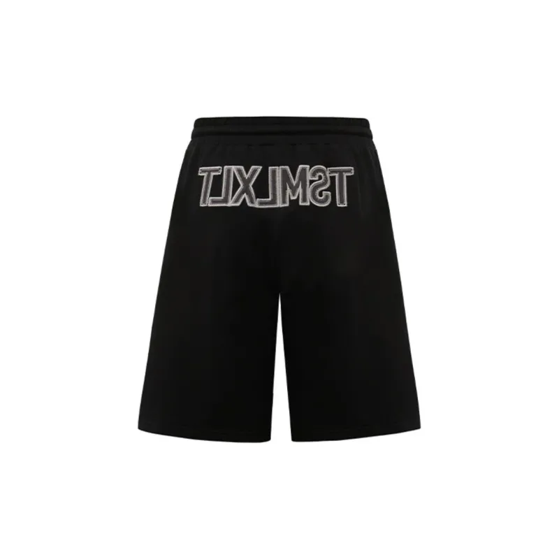 TSMLXLT Casual Shorts Women's Midnight Black-1
