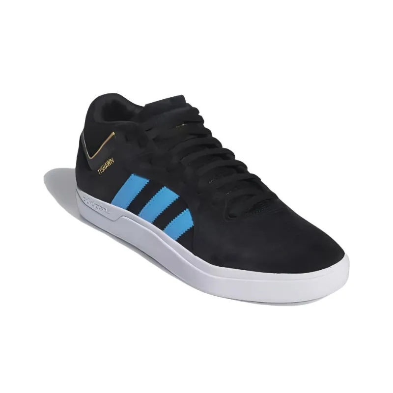 Adidas Originals Tyshawn Core Black Light Grey Heather Blue Burst-2