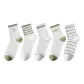 5 Pack (Smiley Face+Double Stripe+Single Stripe+Letter+Stripes)