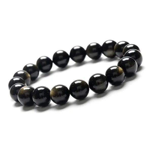 Qiong Yu Obsidian Bracelets Unisex-6