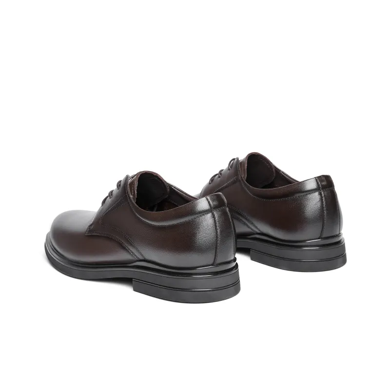 Senda Dress Shoes Men Low Top Black Wide Band/Black/Brown-14