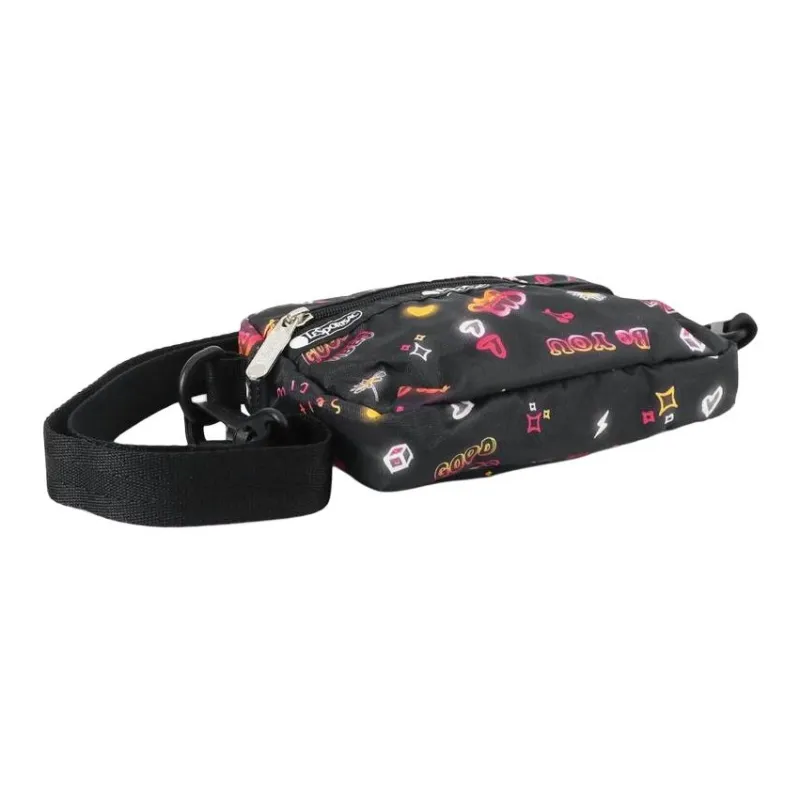 LeSportsac Polyester Crossbody Bag Shoulder Bag Women's Black-3