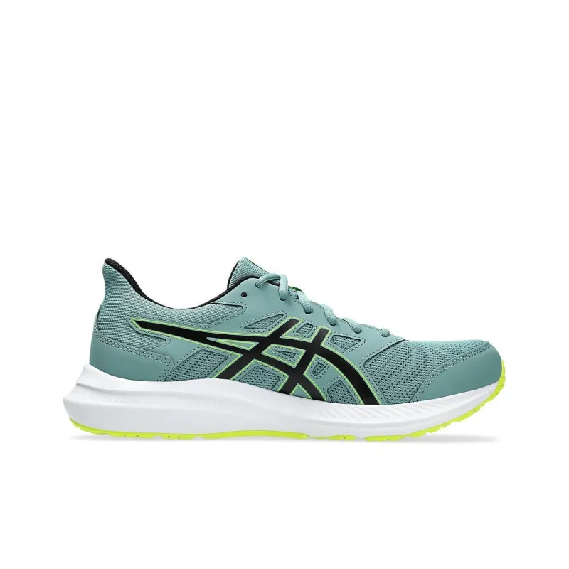Asics Jolt 4 Anti Slip Wear Resistant Low Top Running Shoes Men's Cyan Black-1