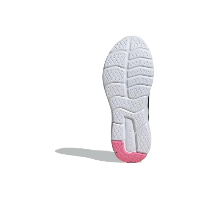 Adidas Cloudfoam Move Lounger Core Black Cloud White Bliss Pink Women's-4