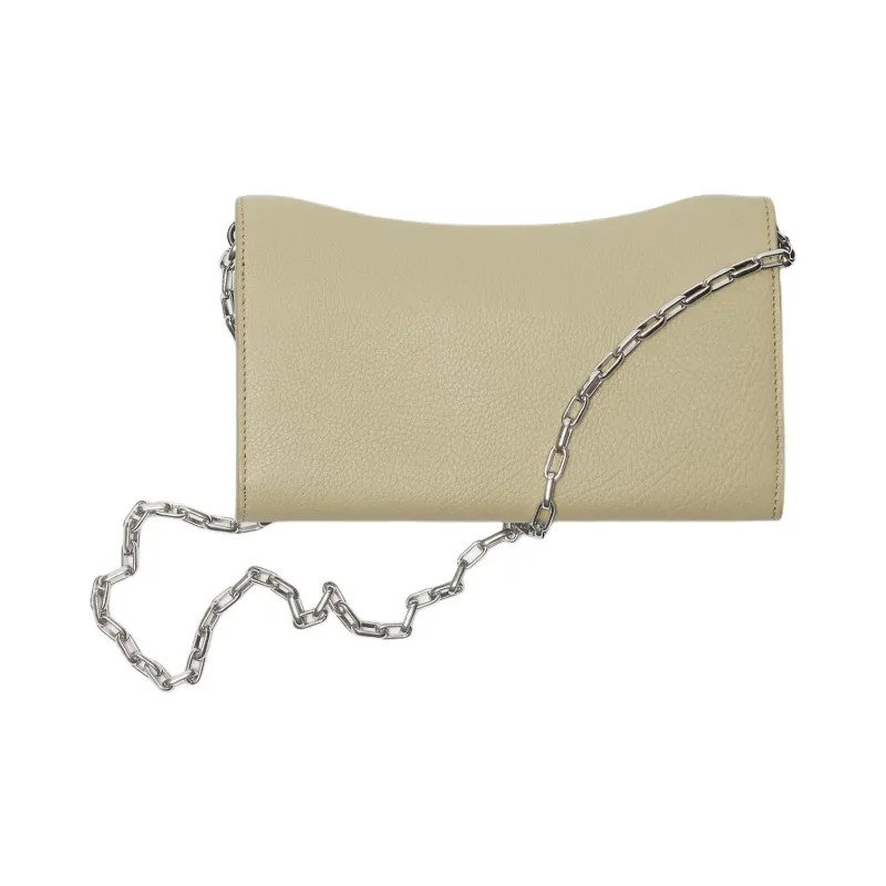 Burberry Grain Cow Leather Shoulder Bag, Crossbody Bag, Wallet Women's Hunter Beige-1