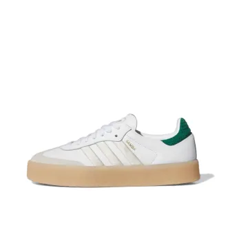 Adidas Originals Sambae Off White Aluminum Green Women's