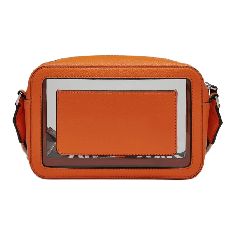 DKNY Thermoplastic Polyurethane Shoulder Bag Crossbody Bag Women's Orange-2