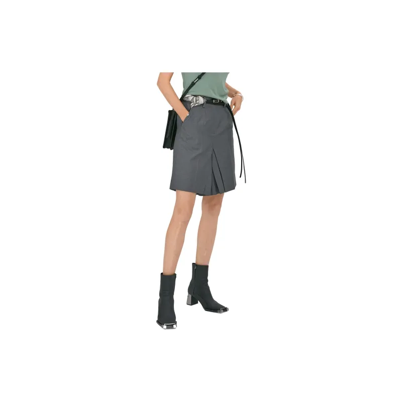 C2H4 Genesis SS23 Casual Shorts Women's Gray-4