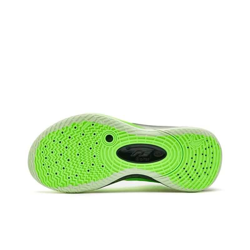 QIAODAN FE2.0 Low-Top Q-KUNGFU TURBO Basketball Shoes Men's Shiny Green Black-4