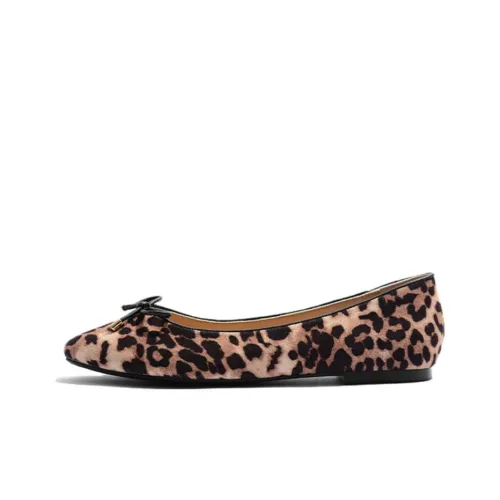 STEVE MADDEN Casual Single Shoes 1cm Women's Leopard Print