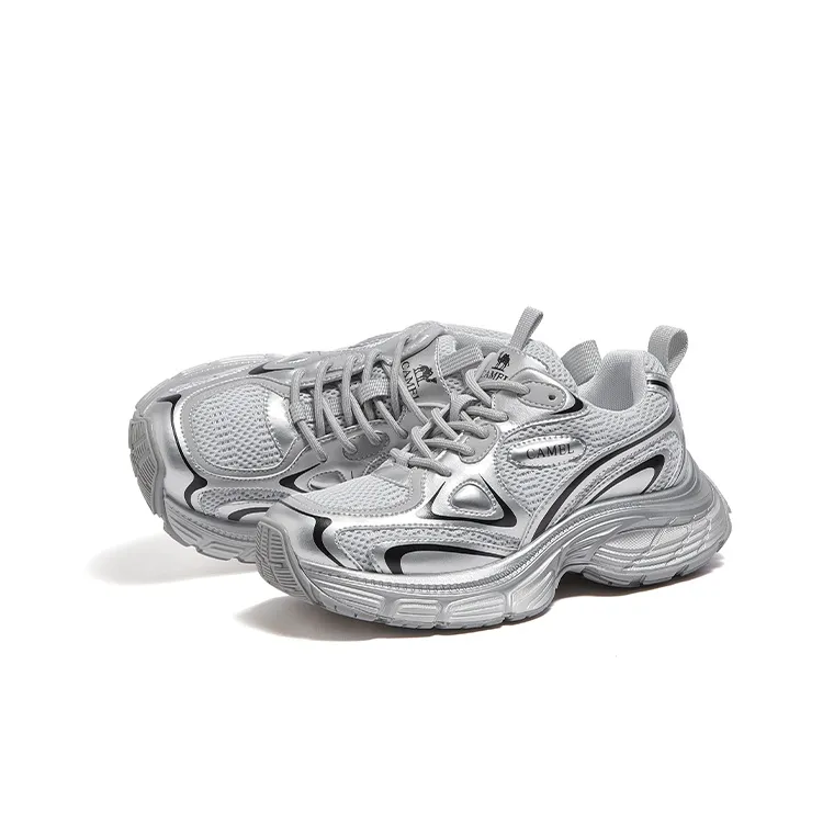 CAMEL Low-Top Chunky Sneakers Women's-8