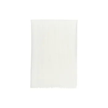 MaxMara Cotton Knit Scarves Women's White