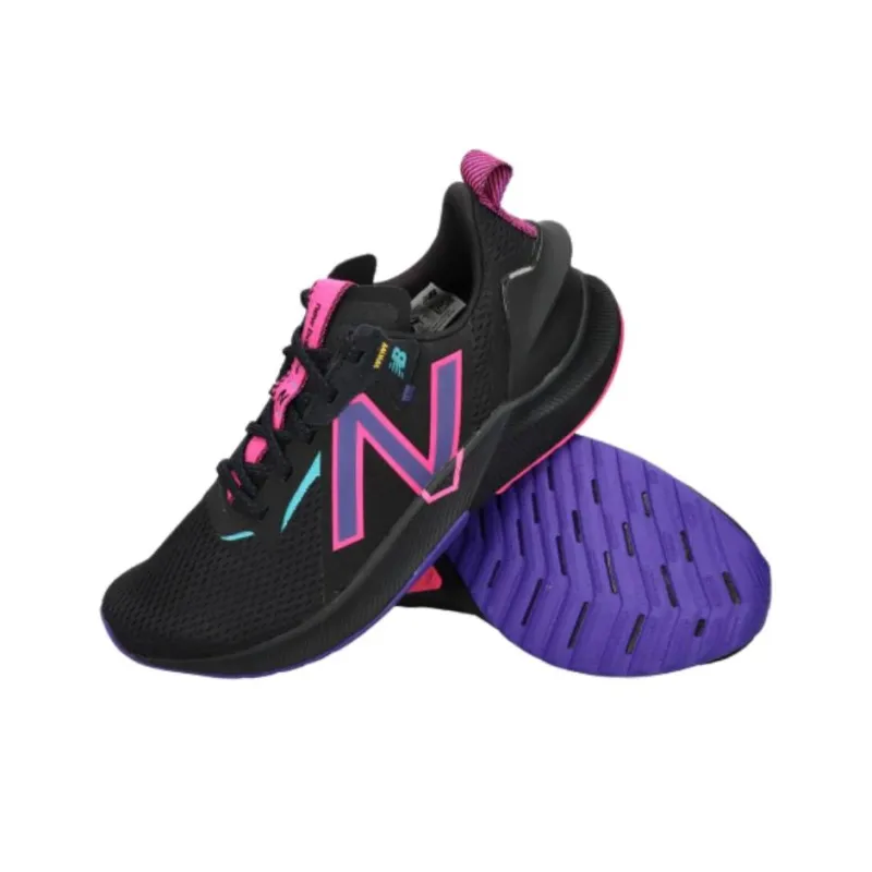 New Balance FuelCell Propel V2 Black Purple Women's-3