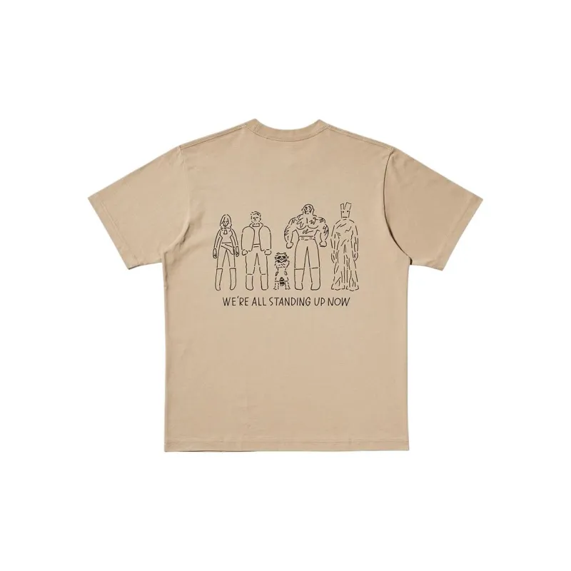 UNIQLO Yu Nagaba Collaboration T Shirts Unisex Beige-1