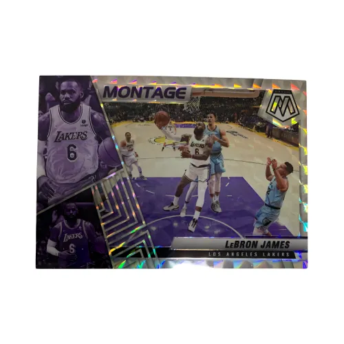 PANINI 2021 22 Mosaic LeBron James Lakers Mosaic Fold Stunning Teka Star Card Pass Sports Cards 1 Pc