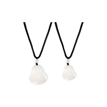 QUIET LOVE Chalcedony Jade Necklaces Unisex