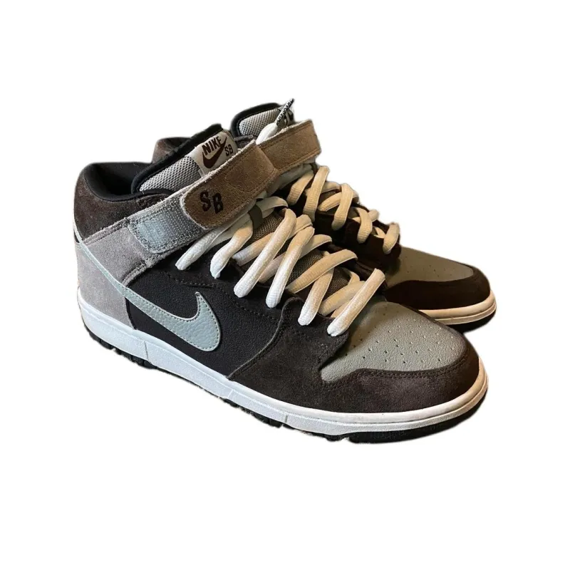 Nike Sb Dunk Mid Cappuccino Silver-3