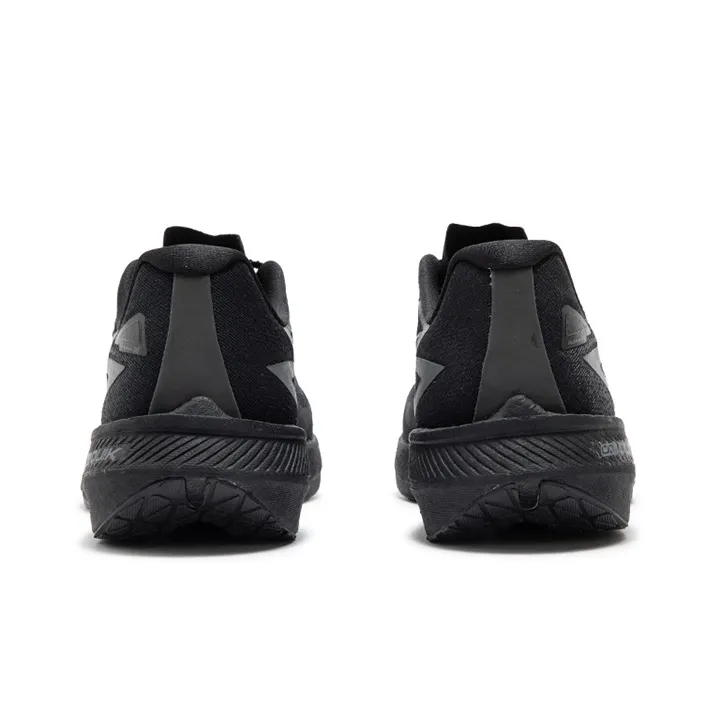 361° Cushioning Anti Slip And Wear Resistant Low Top Running Shoes Men's Black Gray-3