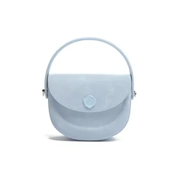 MICOCAH PU Saddle Bag Women's Cool Water Blue/Mist Pink/Lily White