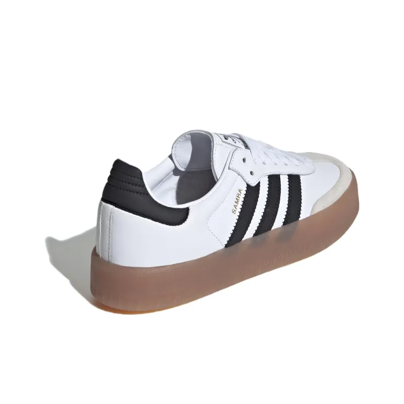 Adidas Sambae Cloud White Metallic Gold Women's-3