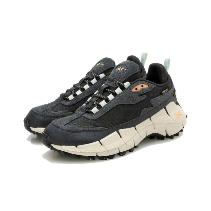 Reebok Zig Kinetica 2.5 Edge 'Pure Grey Peach Glow'-2
