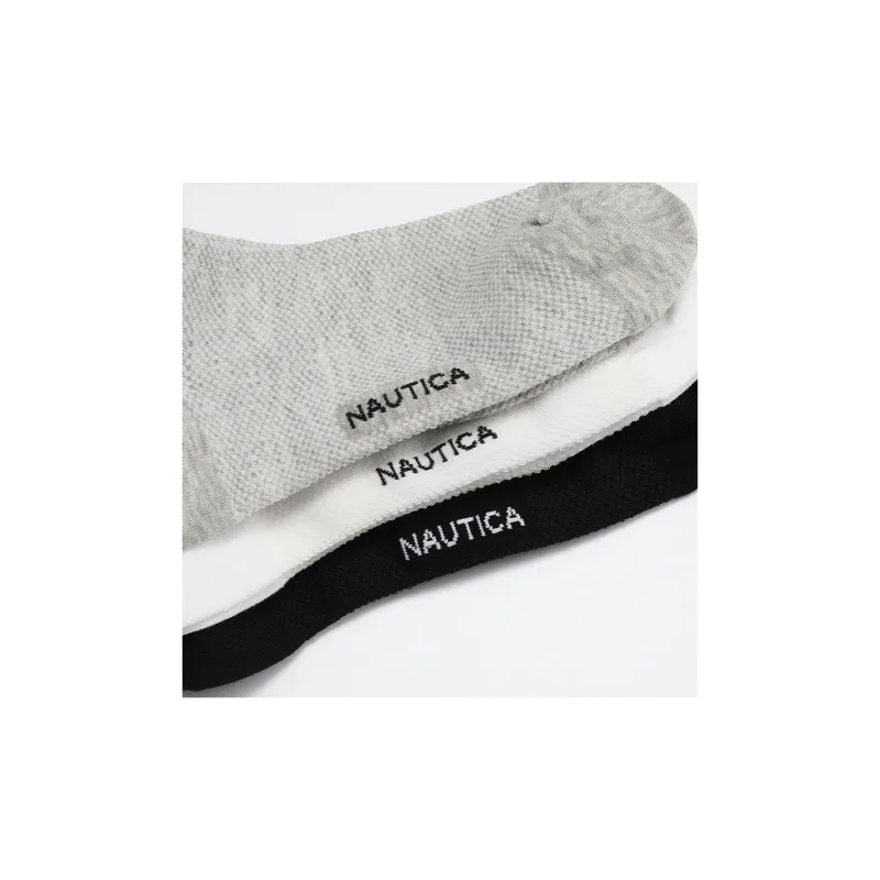 NAUTICA UNDERWEAR Mid Calf Socks Women's 3 Pack-5
