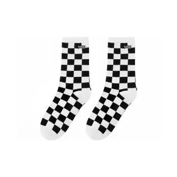 Vans Mid Calf Socks Women's Black White