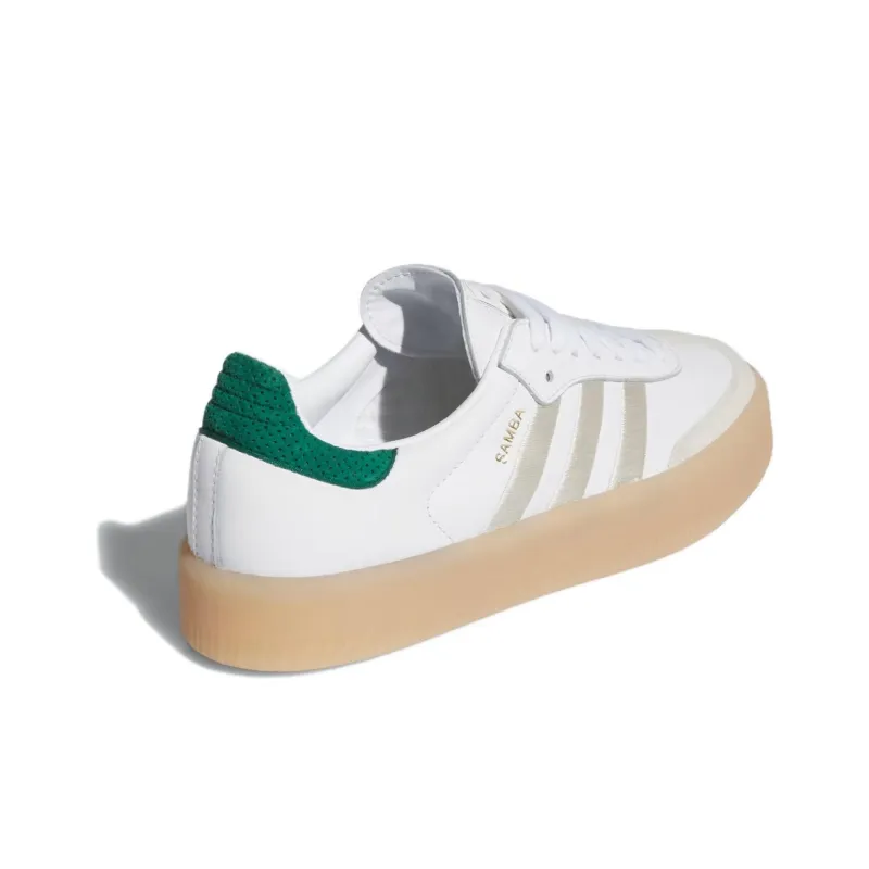 Adidas Sambae Off White Aluminum Green Women's-3